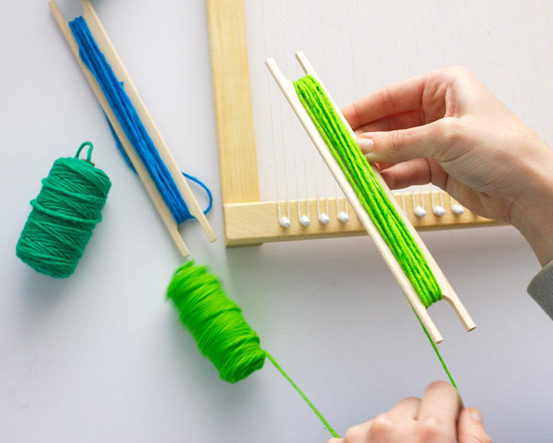 14.5" x 18.5" LapLoom B by Friendly Loom™-Weaving-Friendly Loom-Acorns & Twigs