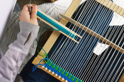 14.5" x 18.5" LapLoom B by Friendly Loom™-Weaving-Friendly Loom-Acorns & Twigs