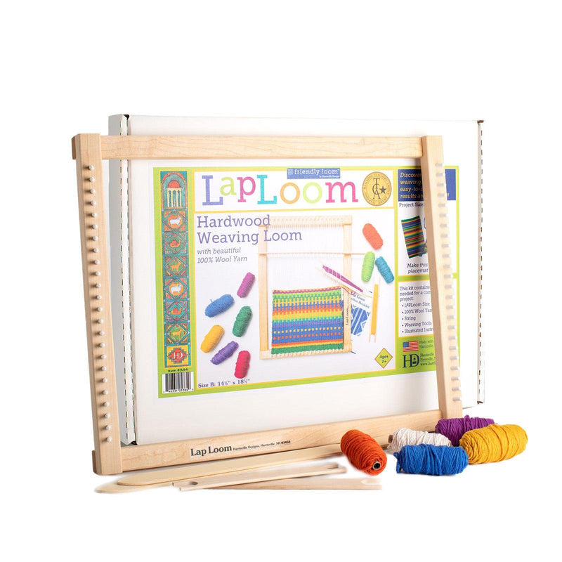 14.5" x 18.5" LapLoom B by Friendly Loom™-Weaving-Friendly Loom-Acorns & Twigs