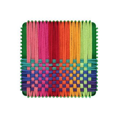 18 Peg, 7" Potholder Loom PLUS by Friendly Loom™ (Traditional Size)-Weaving-Friendly Loom-Acorns & Twigs