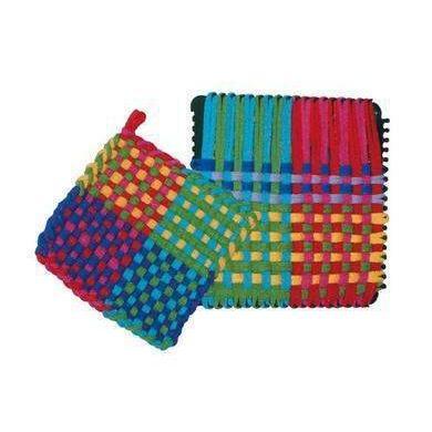 18 Peg, 7" Potholder Loom PLUS by Friendly Loom™ (Traditional Size)-Weaving-Friendly Loom-Acorns & Twigs