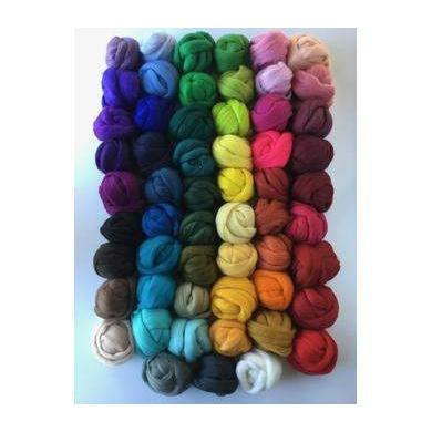 60 Colors Large Complete Set - Wool Top-Pre-Packaged Wool Sets-Acorns & Twigs-Acorns & Twigs