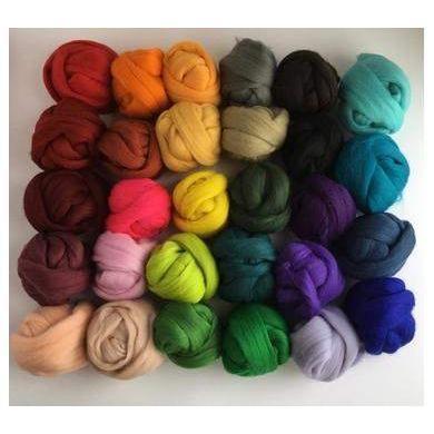 60 Colors Large Complete Set - Wool Top-Pre-Packaged Wool Sets-Acorns & Twigs-Acorns & Twigs