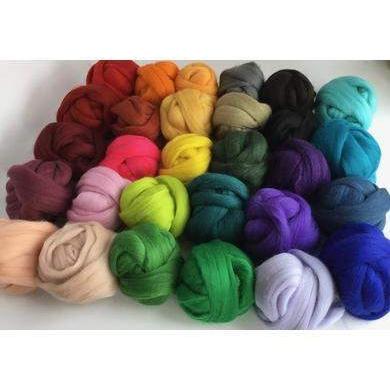 60 Colors Large Complete Set - Wool Top-Pre-Packaged Wool Sets-Acorns & Twigs-Acorns & Twigs