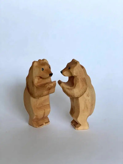 Cubs set of 2-Small World Play-PoppyBabyCo-Acorns & Twigs