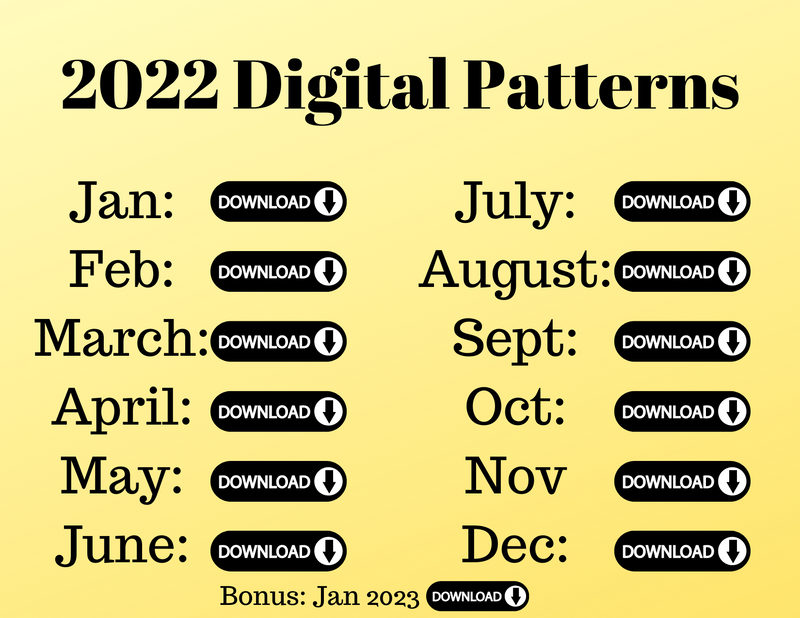 Digital Patterns -2022/23 -Keep On Looping-Past KOL Boxes-Keep On Looping-Acorns & Twigs