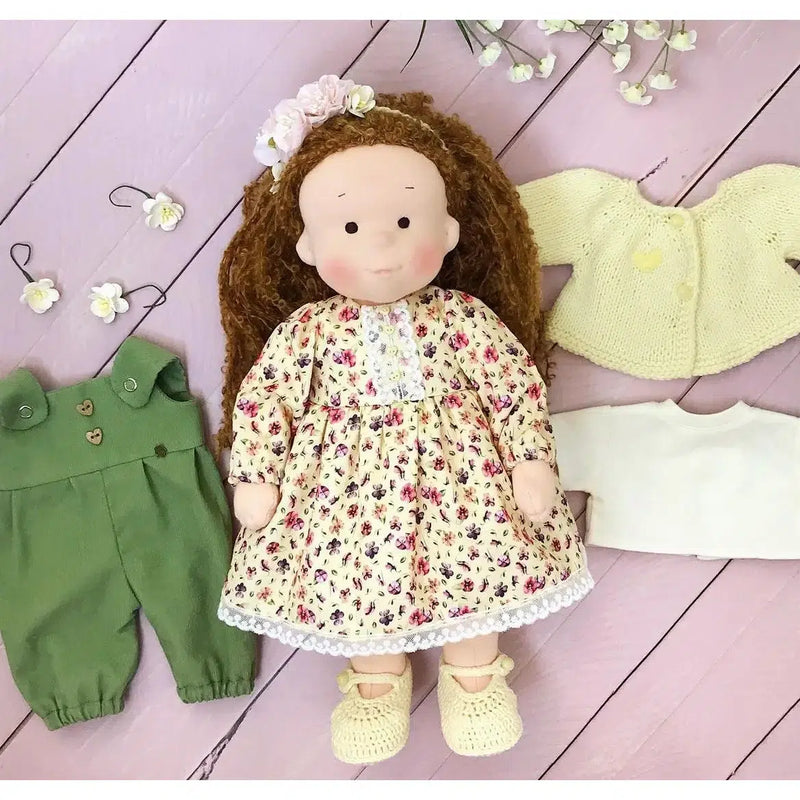 Handmade Waldorf Doll-Doll-PoppyBabyCo-Acorns & Twigs