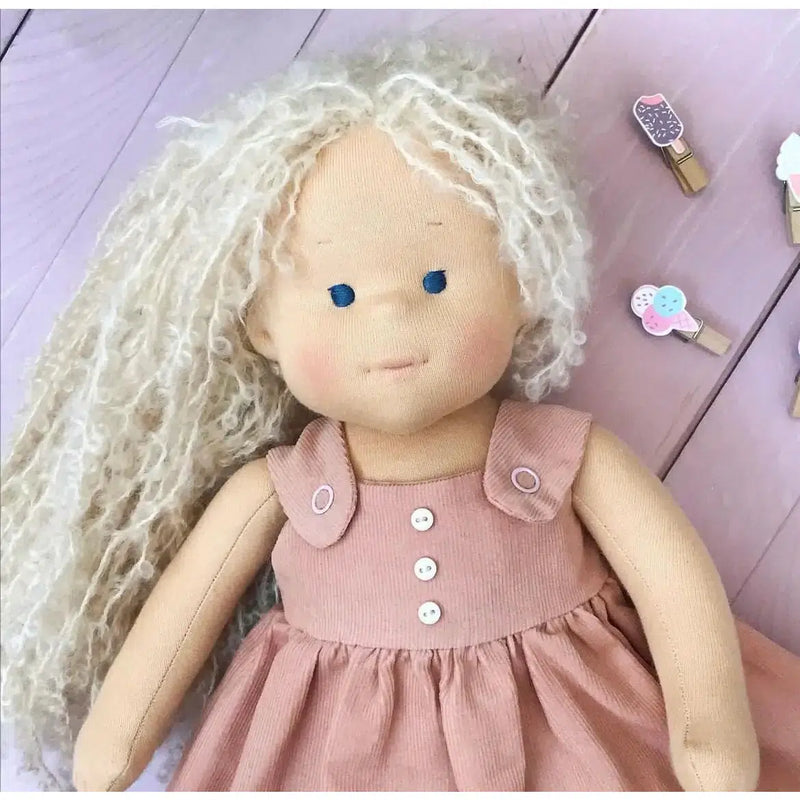 Handmade Waldorf Doll-Doll-PoppyBabyCo-Acorns & Twigs