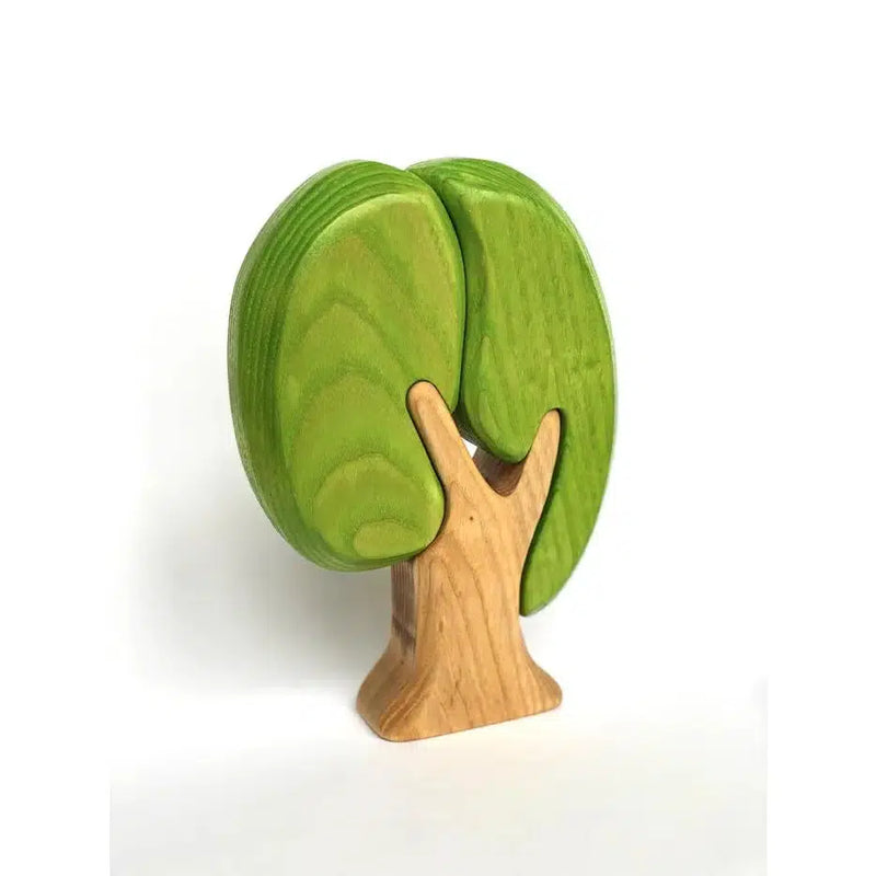 Oak Tree Puzzle, option 1-Small World Play-PoppyBabyCo-Acorns & Twigs