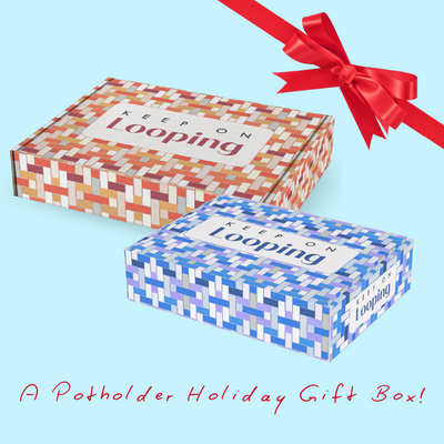 PRE-ORDER: Cardinal Potholder Holiday Gift Box-Gift Boxes-Acorns & Twigs-Acorns & Twigs