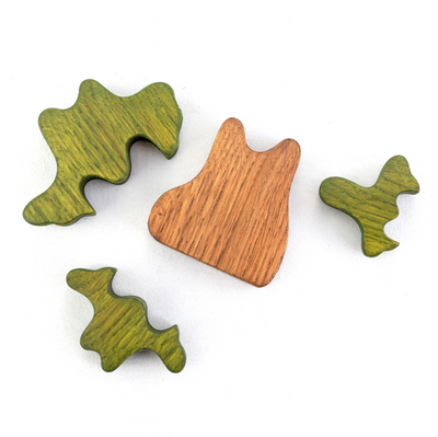 Pine Tree Puzzle-Small World Play-PoppyBabyCo-Acorns & Twigs