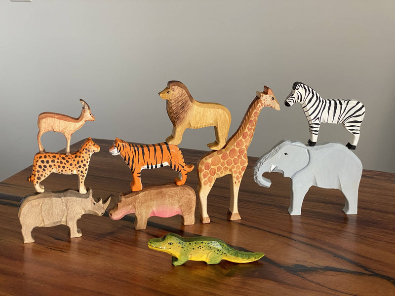 Safari Set A-Small World Play-PoppyBabyCo-Acorns & Twigs