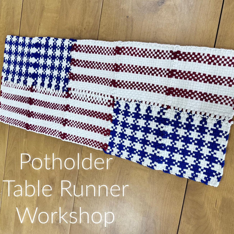 TICKET - Table Runner Challenge-Potholder weaving-Keep On Looping-Acorns & Twigs