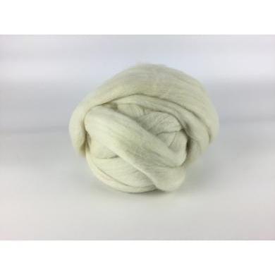 1 oz New Zealand Lamb's Wool Top-Natural Top Wool-Acorns & Twigs-Acorns & Twigs