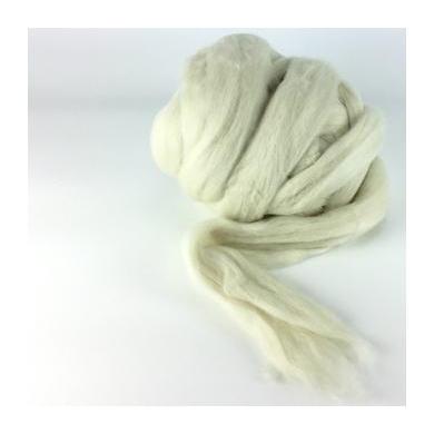 1 oz New Zealand Lamb's Wool Top-Natural Top Wool-Acorns & Twigs-Acorns & Twigs