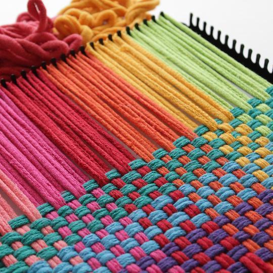 10" PRO™ Potholder Loom & Loops by Friendly Loom™-Weaving-Friendly Loom-Acorns & Twigs