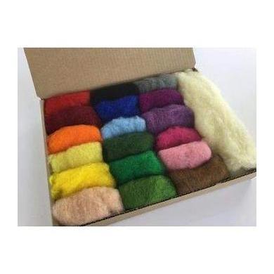 18 Color Wool Batt Complete Set-Pre-Packaged Wool Sets-Acorns & Twigs-Acorns & Twigs