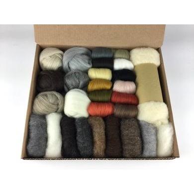 Animal Felting Kit-Pre-Packaged Wool Sets-Acorns & Twigs-Acorns & Twigs