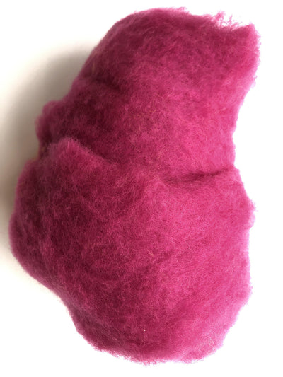 Australian Merino Batt - Pink-Australian Merino Batt-Acorns & Twigs-Acorns & Twigs