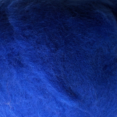 Australian Merino Batt - Royal Blue-Australian Merino Batt-Acorns & Twigs-Acorns & Twigs