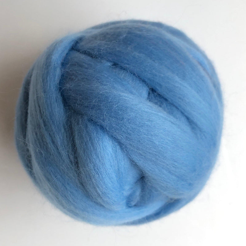 Australian Merino Top - Light Blue-Australian Merino Top-Acorns & Twigs-Acorns & Twigs