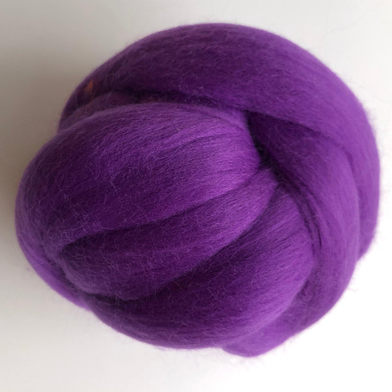 Australian Merino Top - Purple-Australian Merino Top-Acorns & Twigs-Acorns & Twigs