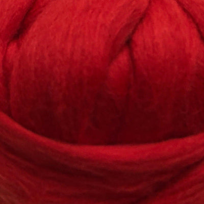 Australian Merino Top - Red-Australian Merino Top-Acorns & Twigs-Acorns & Twigs