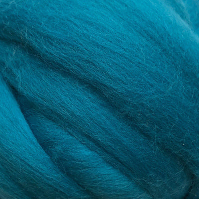 Australian Merino Top - Turquoise-Australian Merino Top-Acorns & Twigs-Acorns & Twigs