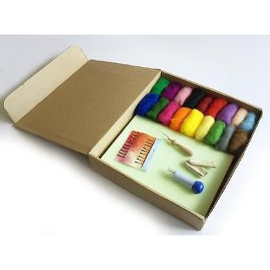 Batt - Needle Felting Beginner Kit-Pre-Packaged Wool Sets-Acorns & Twigs-Acorns & Twigs