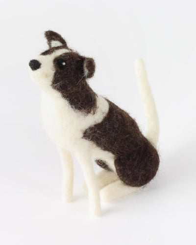 Border Collie Needle Felting Kit-Needle Felting-Hawthorn Handmade-Acorns & Twigs