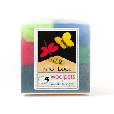 Bugs Needle Felting Kit - Starter Kit-Needle Felting-WoolPets-Acorns & Twigs