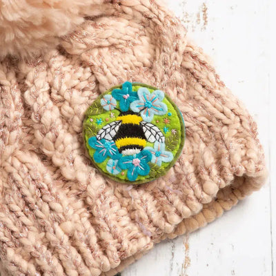 Bumble Bee Felt Craft Brooch Kit-Felt Craft-Hawthorn Handmade-Acorns & Twigs