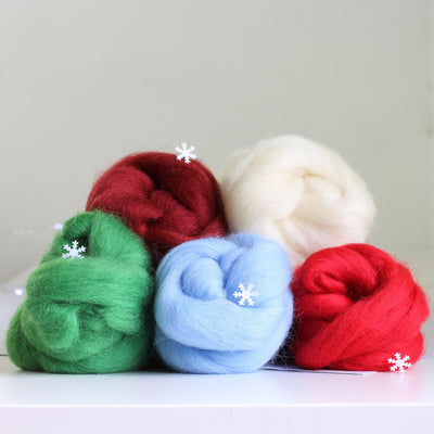 Christmas Wool Creativity Bundle-Pre-Packaged Wool Sets-Hawthorn Handmade-Acorns & Twigs