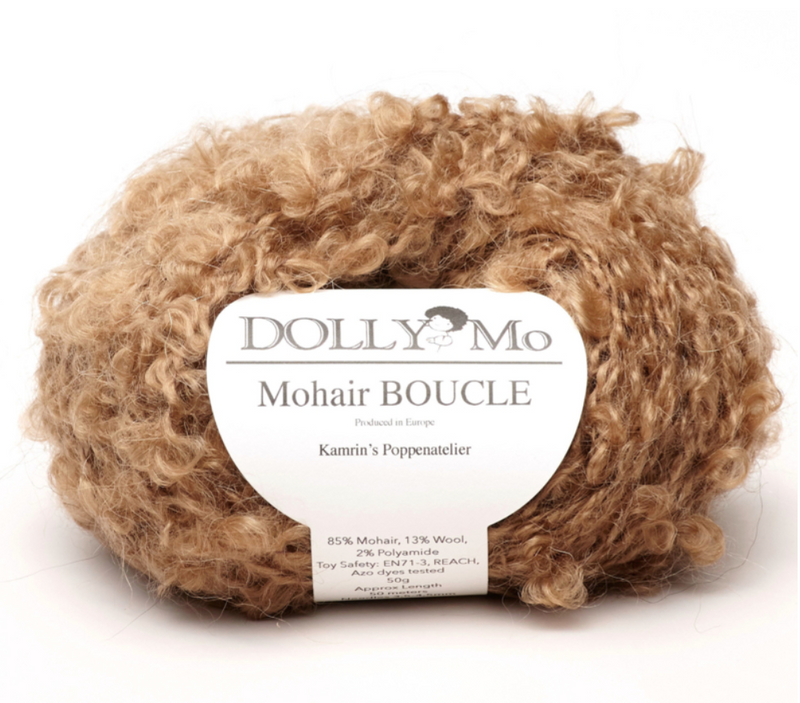 DollyMo Boucle Mohair Doll Hair Yarn-Supplies & Tools-DollyMo-Acorns & Twigs