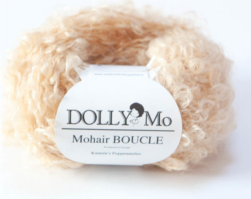 DollyMo Boucle Mohair Doll Hair Yarn-Supplies & Tools-DollyMo-Acorns & Twigs