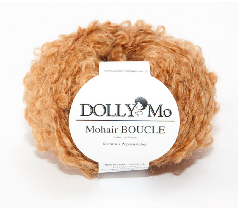 DollyMo Boucle Mohair Doll Hair Yarn-Supplies & Tools-DollyMo-Acorns & Twigs