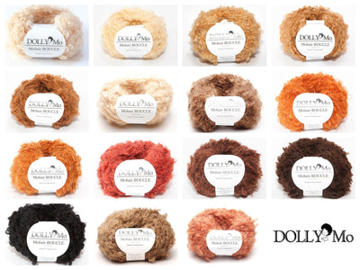 DollyMo Boucle Mohair Doll Hair Yarn-Supplies & Tools-DollyMo-Acorns & Twigs