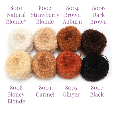 DollyMo Mini Boucle Mohair Doll Hair Yarn-Supplies & Tools-DollyMo-Acorns & Twigs