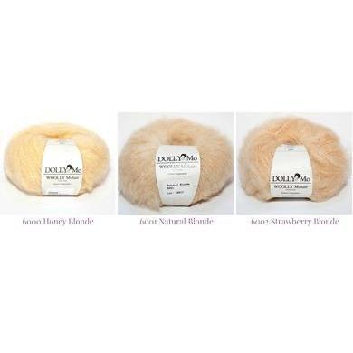 DollyMo Woolly Mohair Doll Hair Yarn-Supplies & Tools-DollyMo-Acorns & Twigs