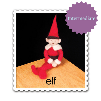 Elf Needle Felting Kit - Intermediate-Needle Felting-WoolPets-Acorns & Twigs