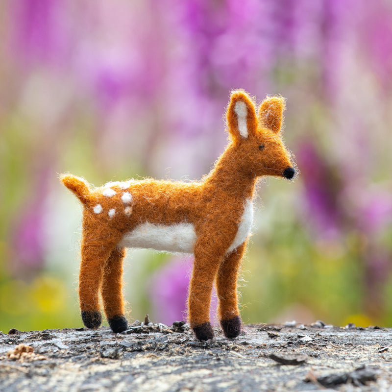 Fawn Needle Felting Kit - Intermediate-Needle Felting-WoolPets-Acorns & Twigs