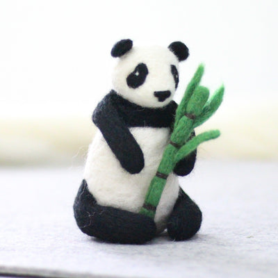 Giant Panda Needle Felting Kit-Needle Felting-Hawthorn Handmade-Acorns & Twigs