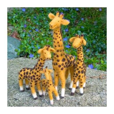 Giraffe Needle Felting Kit - INTERMEDIATE-Needle Felting-WoolPets-Acorns & Twigs