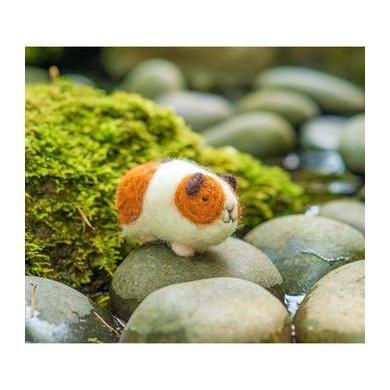 Guinea Pigs Needle Felting Kit - EASY-Needle Felting-WoolPets-Acorns & Twigs