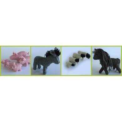 Knitted Farm Animals-Toys-Acorns & Twigs-Acorns & Twigs