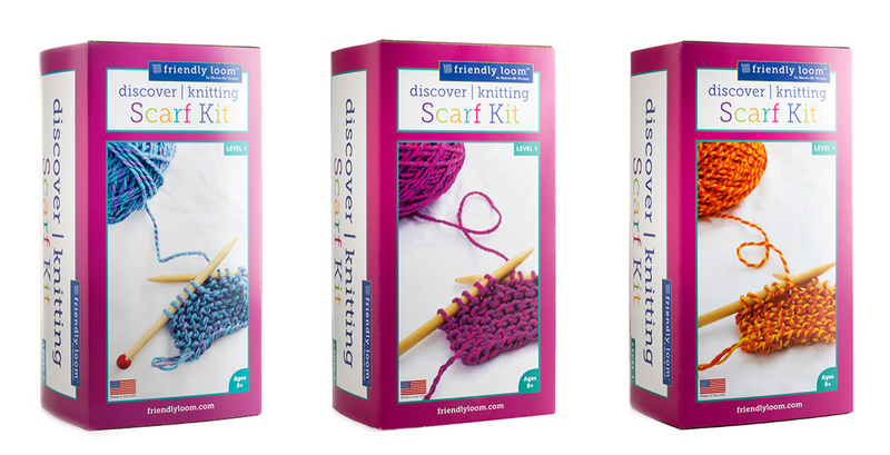 Knitting Scarf Kit by Friendly Loom™-Knitting-Friendly Loom-Acorns & Twigs