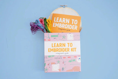 Learn to Embroider Kit-Embroidery-Threadbook-Acorns & Twigs