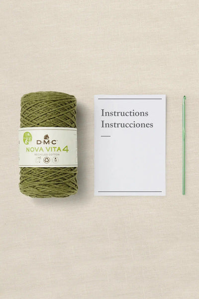 Mat & Coasters Crochet Kit-Crochet-DMC-Acorns & Twigs