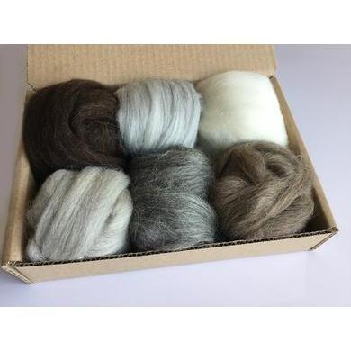 Natural Wool Set - Top-Pre-Packaged Wool Sets-Acorns & Twigs-Acorns & Twigs