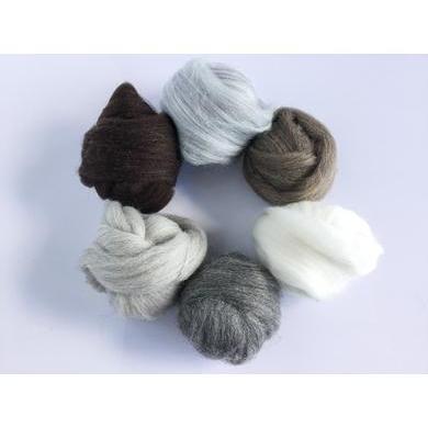 Natural Wool Set - Top-Pre-Packaged Wool Sets-Acorns & Twigs-Acorns & Twigs